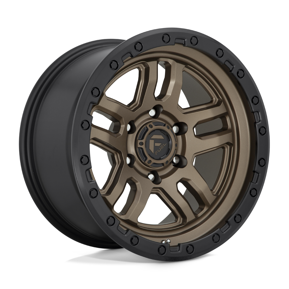 FUEL 1PC D702 AMMO 20X9 20 5X139.7 MATTE BRONZE BLACK BEAD RING