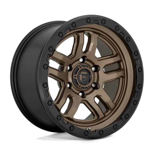 FUEL 1PC D702 AMMO 20X9 20 5X139.7 MATTE BRONZE BLACK BEAD RING