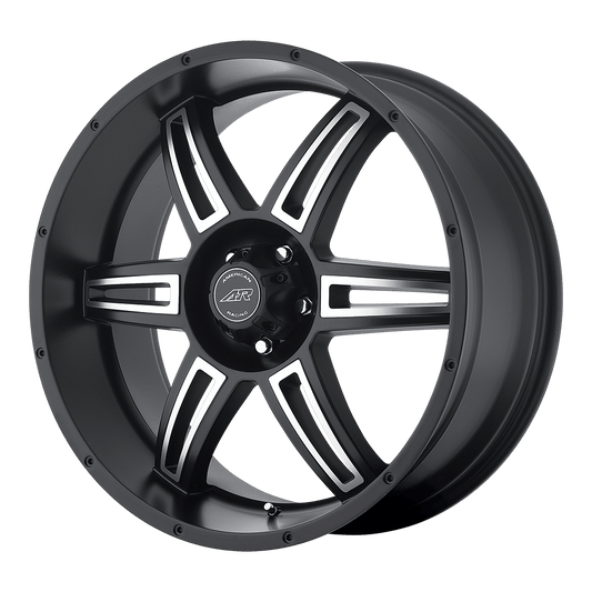 AMERICAN RACING AR890 16X8 30 5X114.3 SATIN BLACK MACHINED