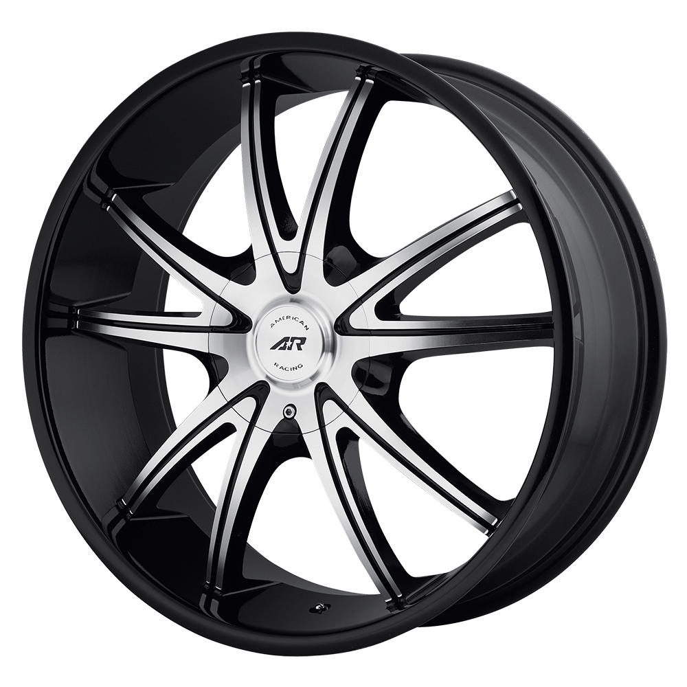 AMERICAN RACING AR897 20X8.5 38 5X114.3/5X127 GLOSS BLACK MACHINED