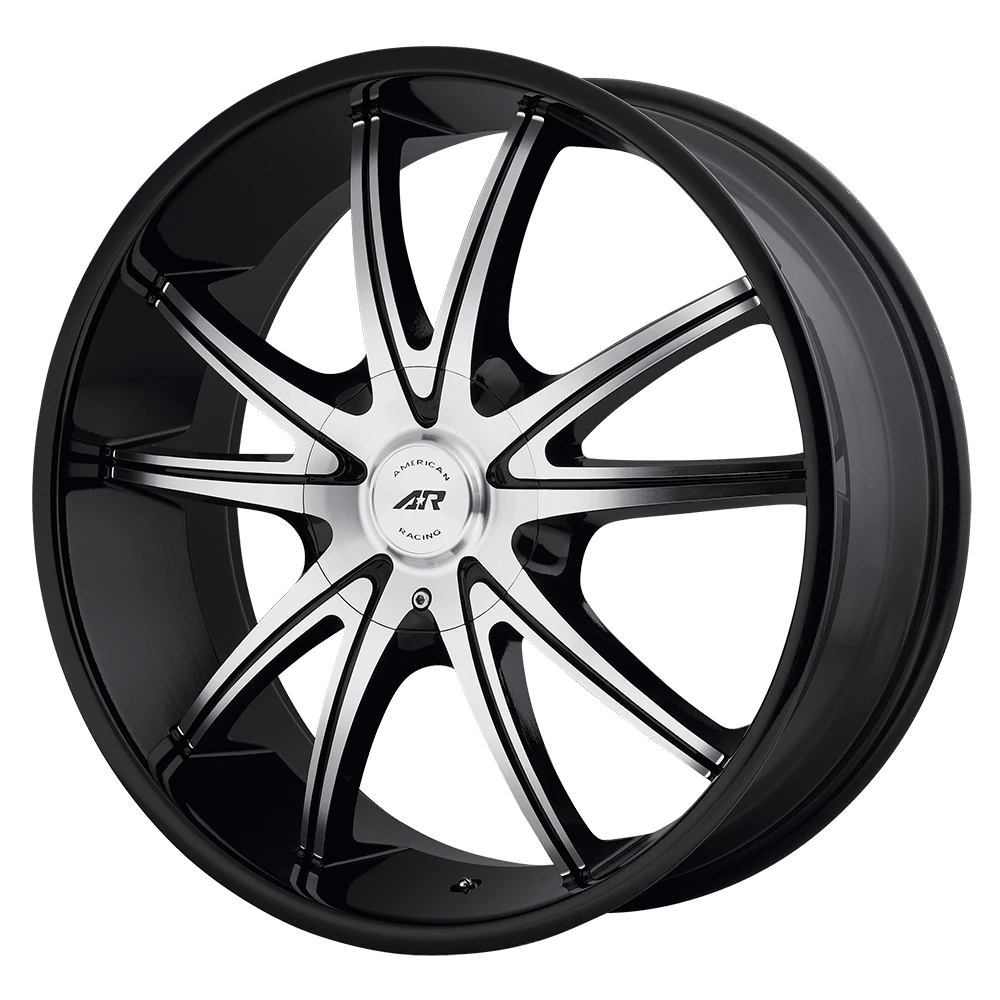AMERICAN RACING AR897 20X8.5 38 5X114.3/5X127 GLOSS BLACK MACHINED