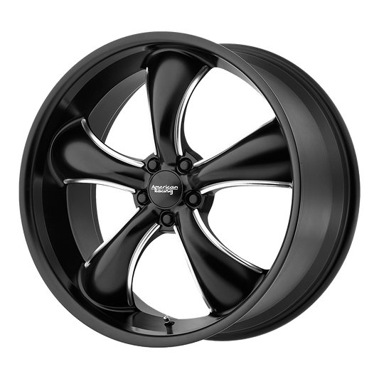 AMERICAN RACING AR912 TT60 20X8.5 45 5X114.3 SATIN BLACK MILLED