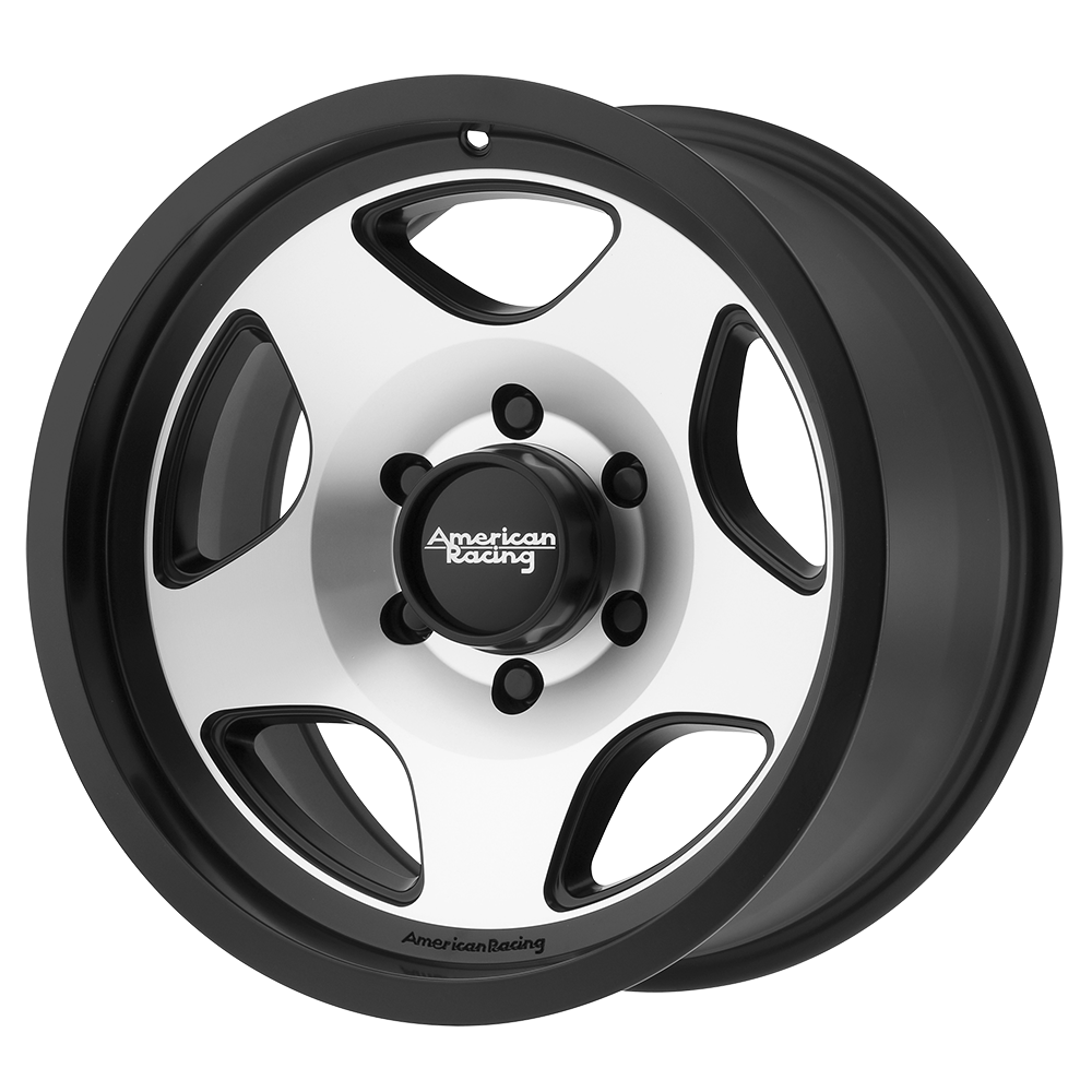 AMERICAN RACING AR923 MOD 12 15X8 -19 5X114.3 SATIN BLACK MACHINED