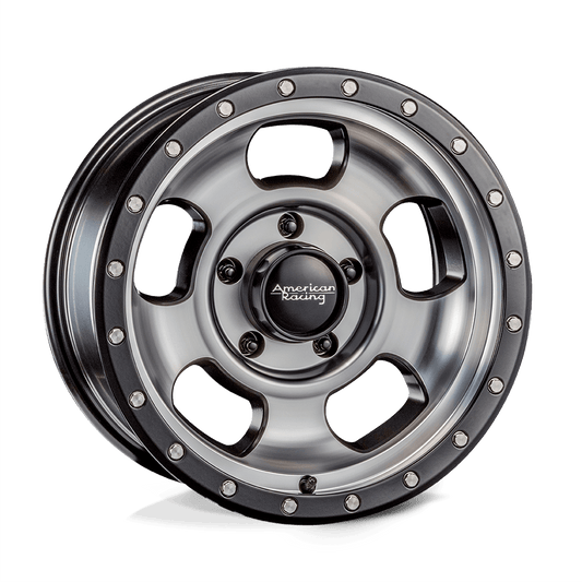 AMERICAN RACING AR969 ANSEN OFFROAD 18X9 0 8X165.1 SATIN BLACK MACHINED