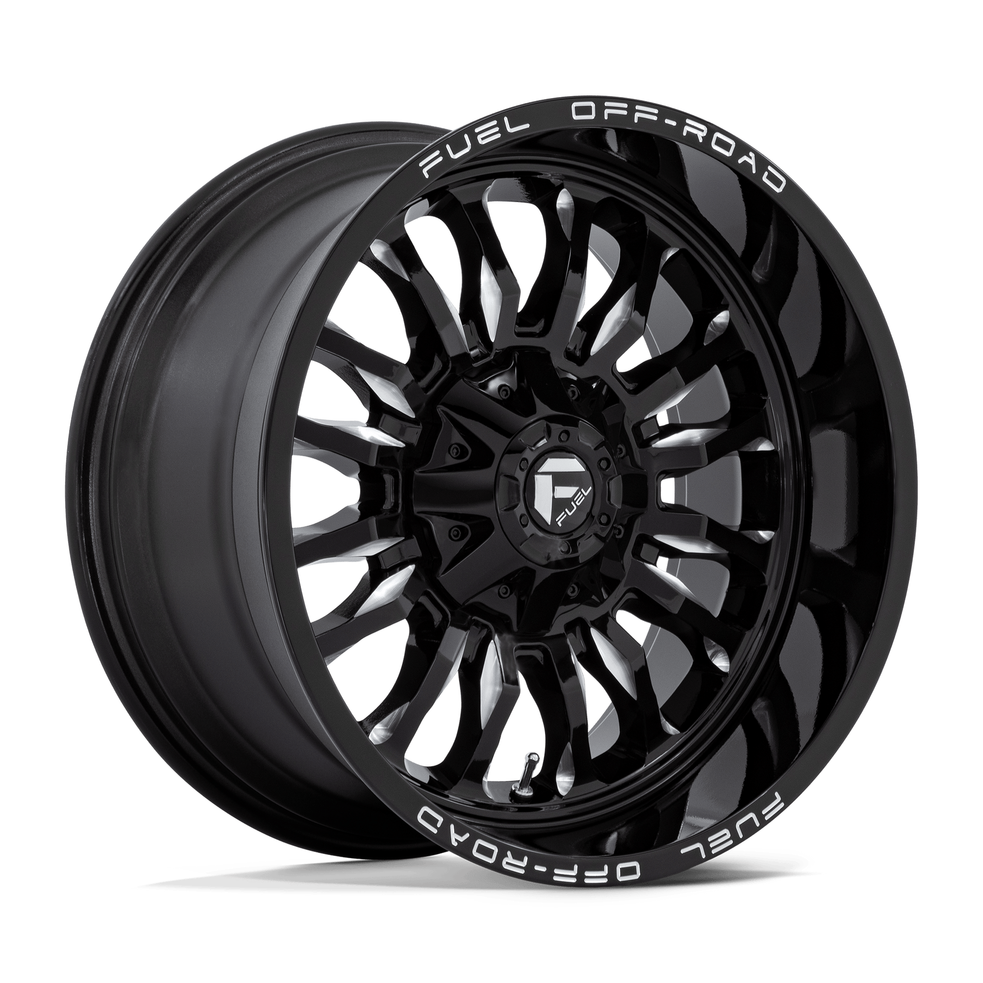 FUEL 1PC D795 ARC 20X10 -18 6X135/6X139.7 GLOSS BLACK MILLED