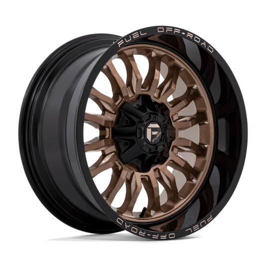 FUEL 1PC D797 ARC 20X10 -18 6X135/6X139.7 PLATINUM BRONZE WITH BLACK LIP