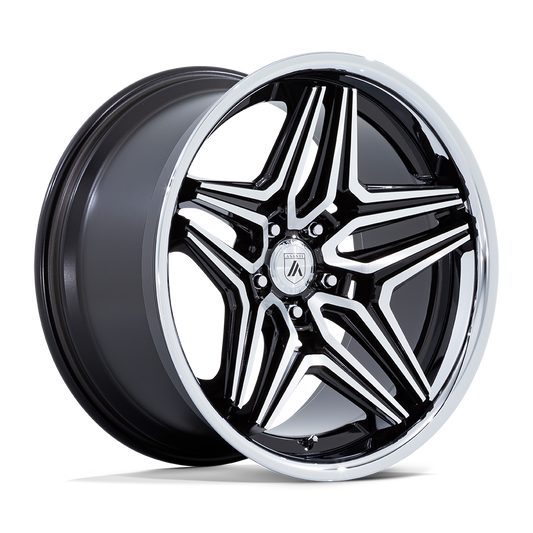 ASANTI BLACK ABL-46 DUKE 20X9 15 5X115 GLOSS BLACK MACHINED