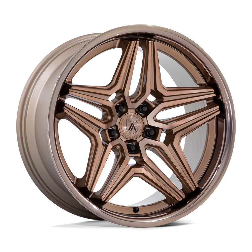 ASANTI BLACK ABL-46 DUKE 22X9 15 5X115 PLATINUM BRONZE