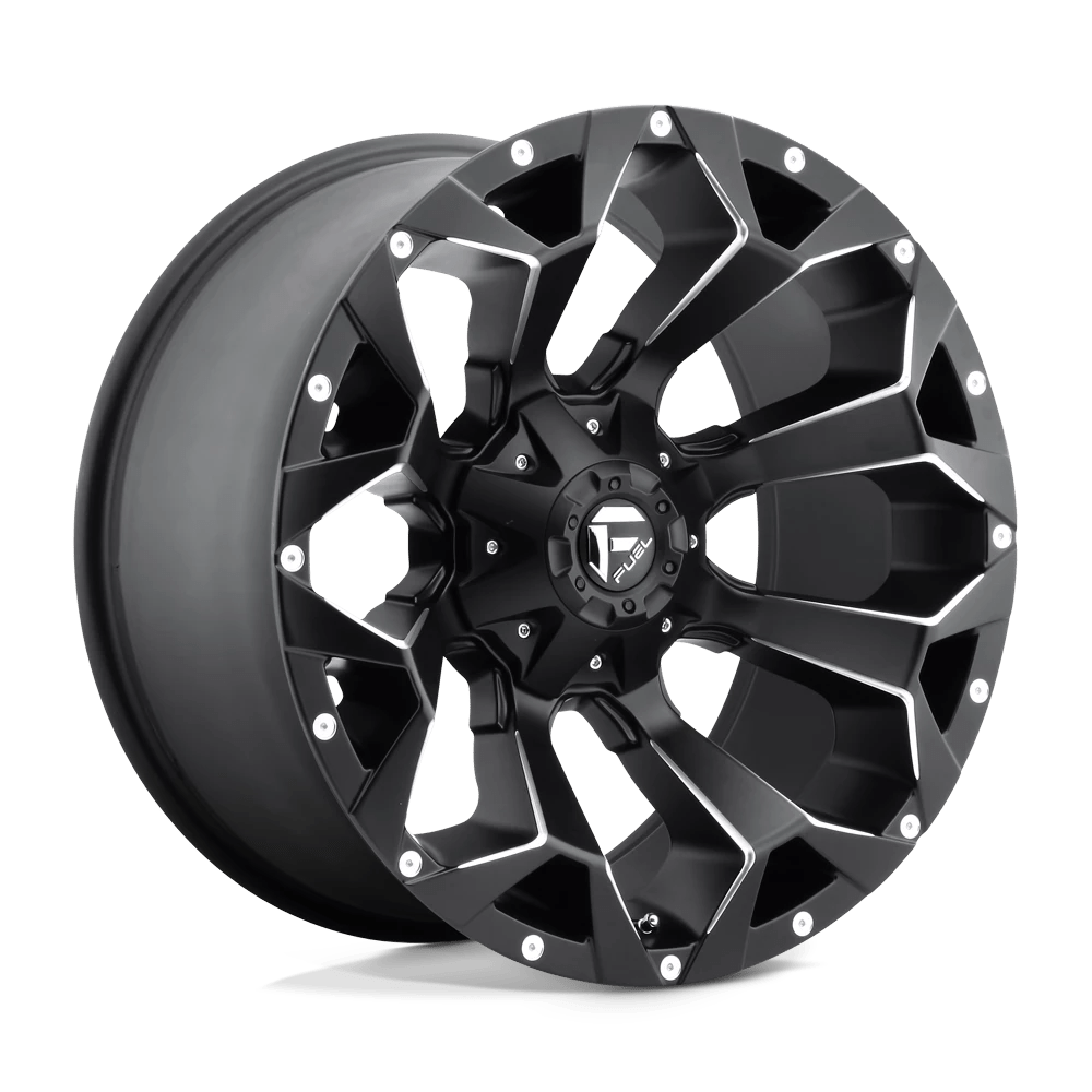 FUEL 1PC D546 ASSAULT 18X9 20 5X139.7/5X150 MATTE BLACK MILLED