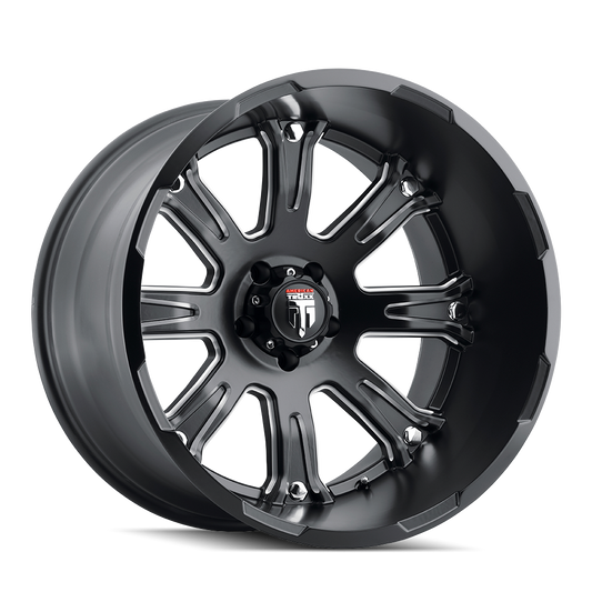 AMERICAN TRUXX BOMB AT154 22x14 -76 6x135 BLACK/MILLED