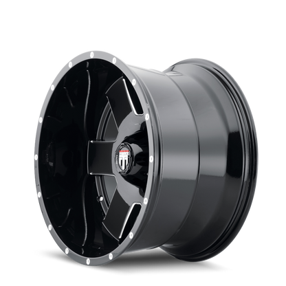 AMERICAN TRUXX ARMOR AT155 20x9 -12 5x139.7 BLACK/MILLED