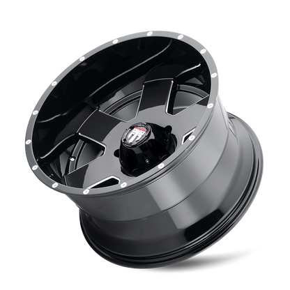 AMERICAN TRUXX ARMOR AT155 20x9 0 6x135 BLACK/MILLED