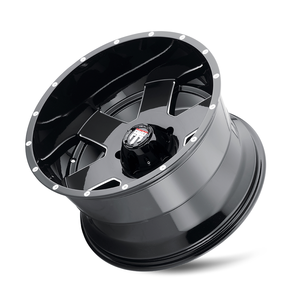 AMERICAN TRUXX ARMOR AT155 18x9 -12 5x139.7 BLACK/MILLED