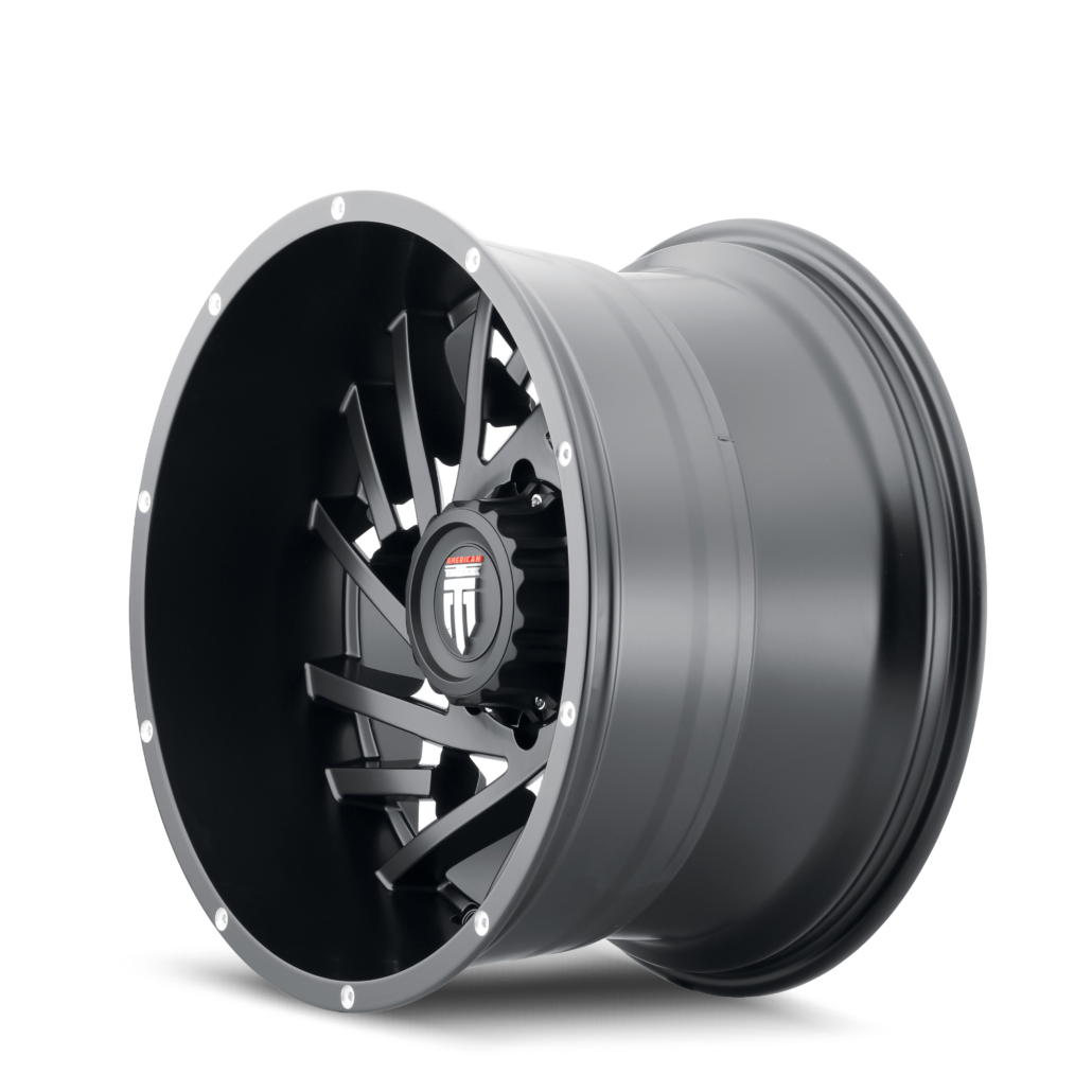 AMERICAN TRUXX WEB AT161 20x12 -44 5x127 BLACK/MILLED