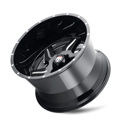 AMERICAN TRUXX NINJA AT163 20x12 -44 6x139.7 BLACK/MILLED