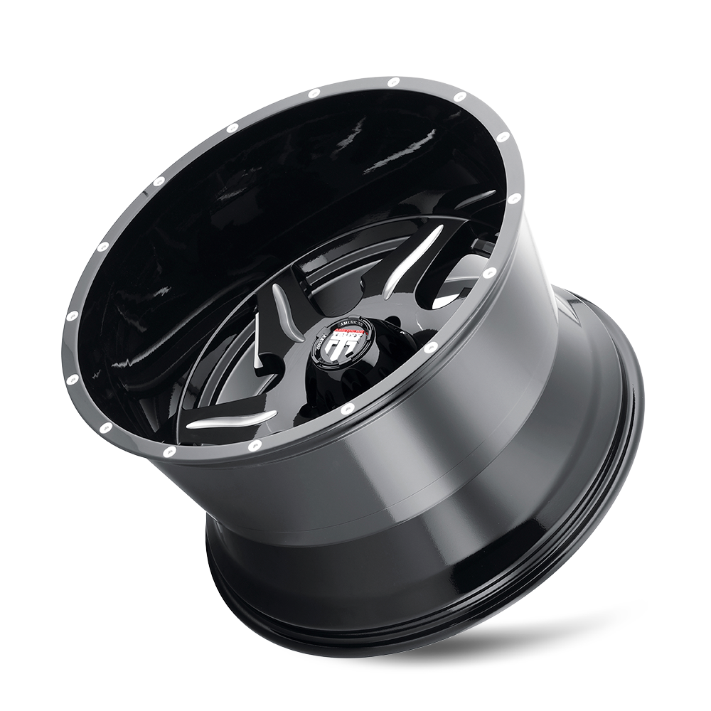 AMERICAN TRUXX NINJA AT163 20x12 -44 8x180 BLACK/MILLED