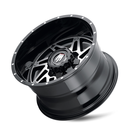 AMERICAN TRUXX WARRIOR AT165 20X10 -24 5x139.7/5x150 BLACK/MACHINED