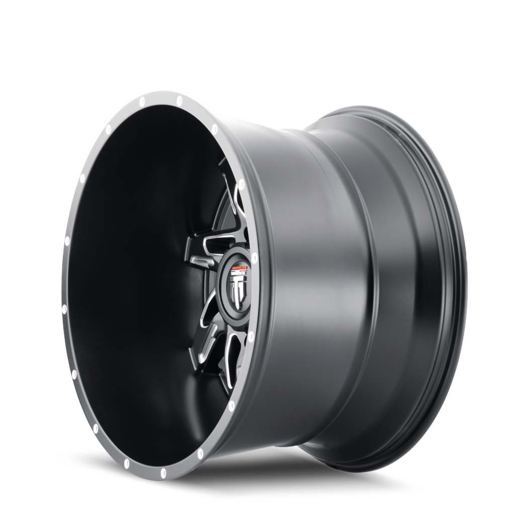 AMERICAN TRUXX SPYDER AT183 22x14 -76 8x180 BLACK/MILLED