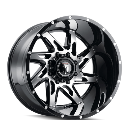 AMERICAN TRUXX SPYDER AT183 20x10 -24 5x127 BLACK/MACHINED