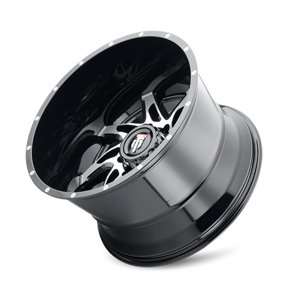 AMERICAN TRUXX SPYDER AT183 20x10 -24 8x165.1 BLACK/MACHINED