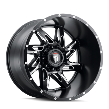 AMERICAN TRUXX SPYDER AT183 22x14 -76 8x180 BLACK/MILLED