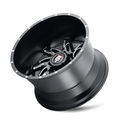 AMERICAN TRUXX SPYDER AT183 22x14 -76 8x180 BLACK/MILLED