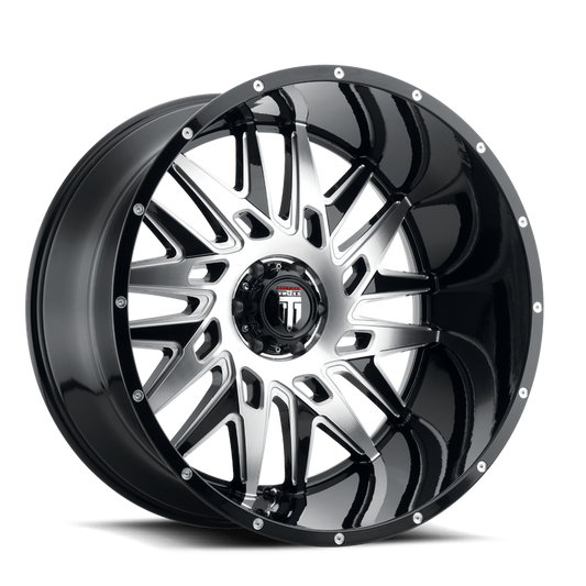 AMERICAN TRUXX DNA AT184 26x14 -76 8x165.1 BLACK/MACHINED