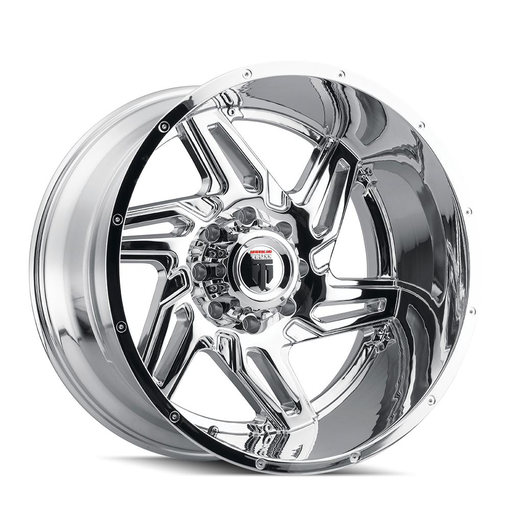 AMERICAN TRUXX SPURS AT186 24x14 -76 8x165.1 CHROME