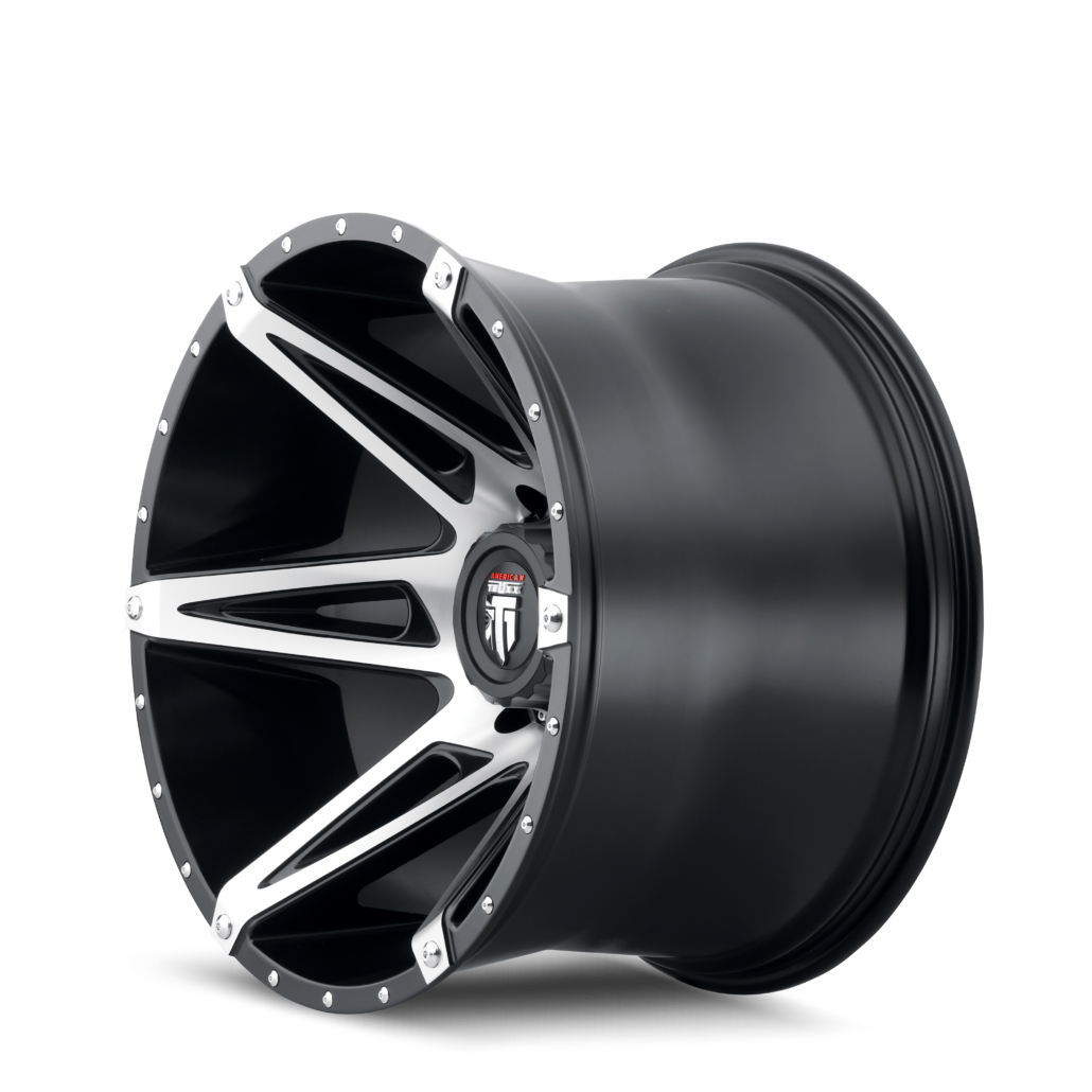 AMERICAN TRUXX KUTZ AT1902 18X9 -12 6x135/6x139.7 BLACK/MACHINED