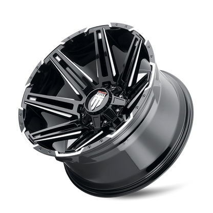 AMERICAN TRUXX BOOM AT1903 18X9 -12 5x127/5x139.7 MATTE GUNMETAL