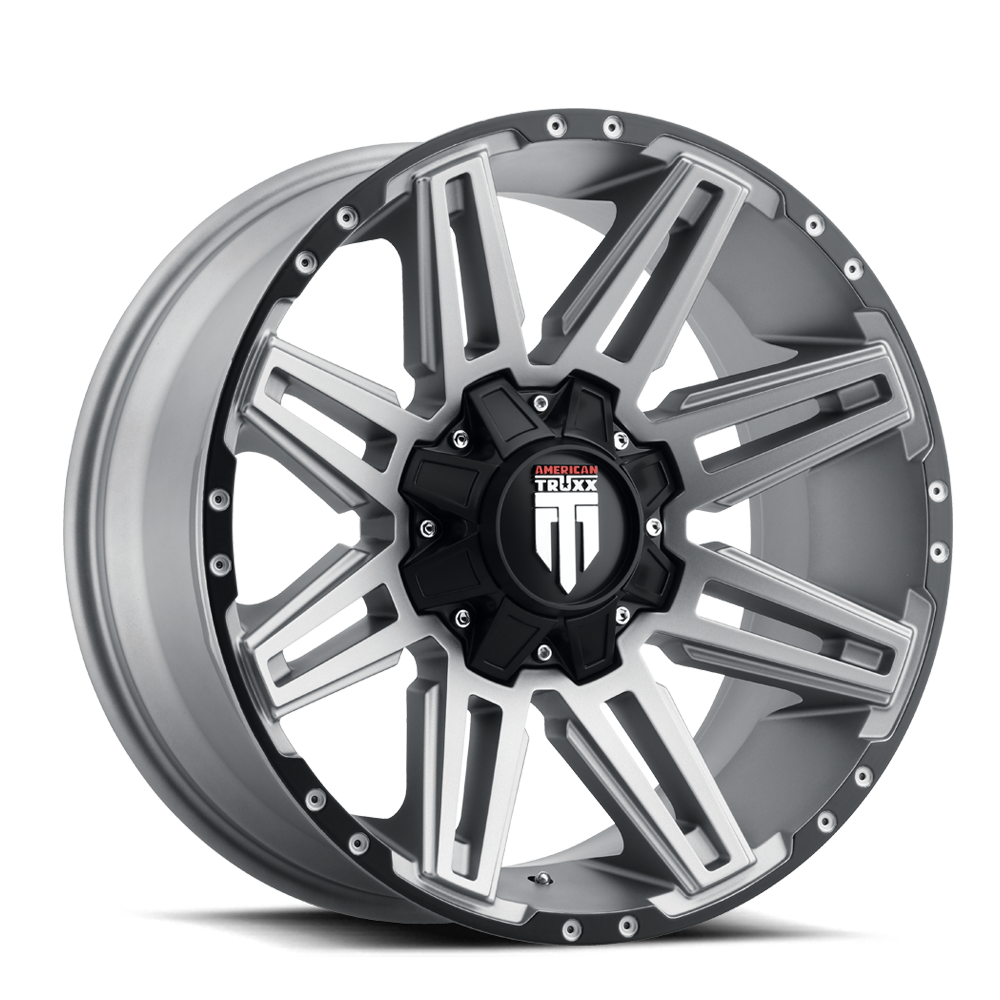 AMERICAN TRUXX BOOM AT1903 20x9 -12 8x180 MATTE GUNMETAL