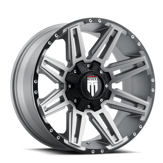 AMERICAN TRUXX BOOM AT1903 20x9 -12 8x180 MATTE GUNMETAL