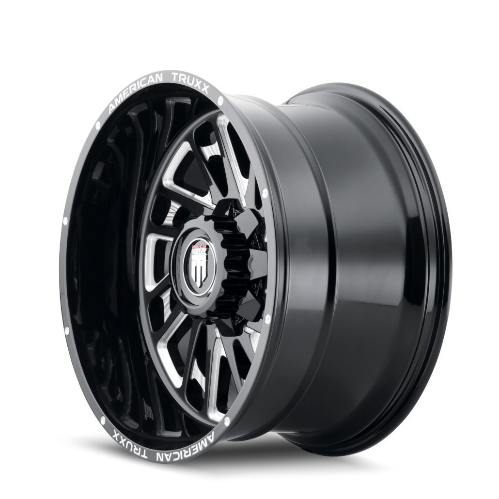 AMERICAN TRUXX BLADE AT1905 22X12 -44 6x135/6x139.7 BLACK/MILLED