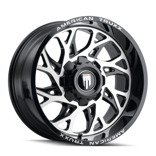 AMERICAN TRUXX DESTINY AT1913 20x12 -44 8x165.1 BLACK/MACHINED