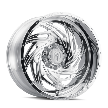 AMERICAN TRUXX FORGED TWISTED ATF1911 22X12 -44 8x165.1 POLISHED