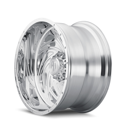 AMERICAN TRUXX FORGED TWISTED ATF1911 22X12 -44 8x165.1 POLISHED