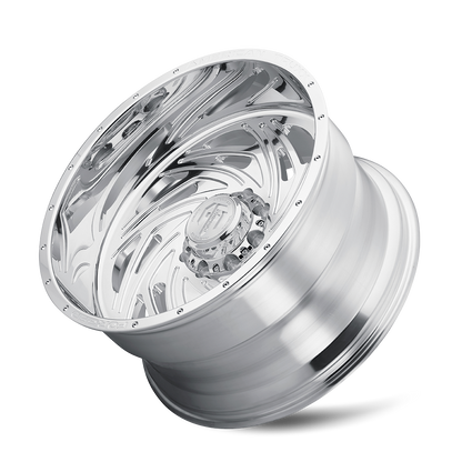 AMERICAN TRUXX FORGED TWISTED ATF1911 22X12 -44 8x165.1 POLISHED