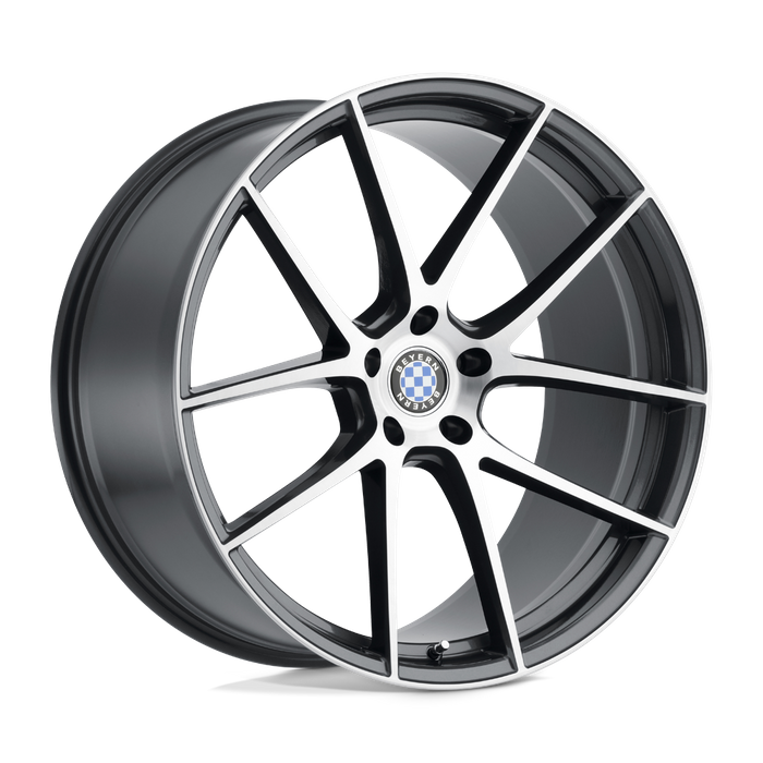 Beyern RITZ 17X8 35 5X120/5X4.72 GLOSS GUNMETAL W/ BRUSHED FACE
