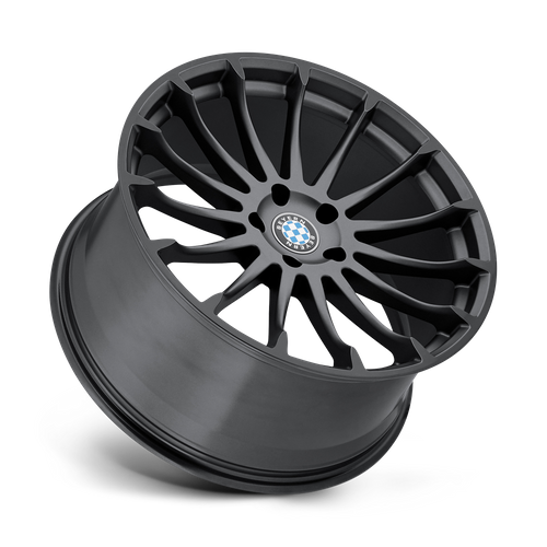 Beyern AVIATIC 18X8.5 15 5X120/5X4.72 MATTE GUNMETAL W/ GLOSS BLACK LIP