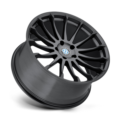 Beyern AVIATIC 19X8.5 15 5X120/5X4.72 MATTE GUNMETAL W/ GLOSS BLACK LIP