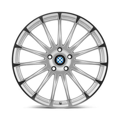 Beyern AVIATIC 17X8 15 5X120/5X4.72 SILVER W/ MIRROR CUT FACE