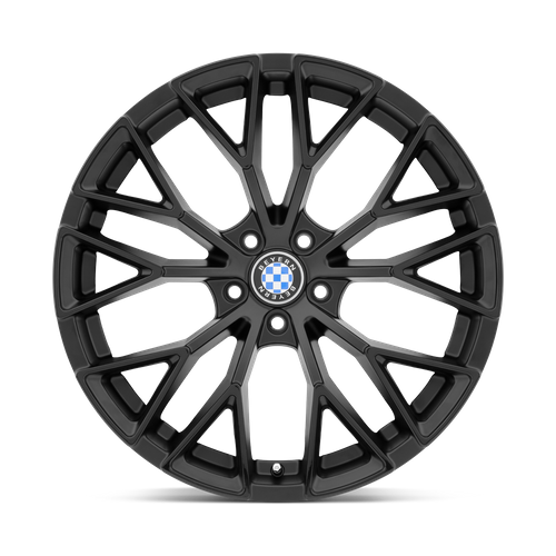 Beyern ANTLER 17X8 15 5X120/5X4.72 DOUBLE BLACK - MATTE BLACK W/ GLOSS BLACK FACE