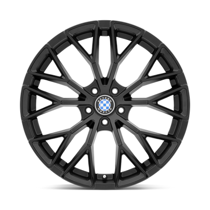 Beyern ANTLER 17X8 15 5X120/5X4.72 DOUBLE BLACK - MATTE BLACK W/ GLOSS BLACK FACE
