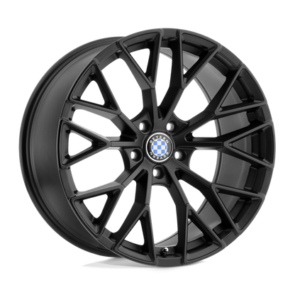 Beyern ANTLER 18X9.5 25 5X120/5X4.72 DOUBLE BLACK - MATTE BLACK W/ GLOSS BLACK FACE