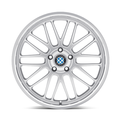 Beyern MESH 19X8.5 15 5X120/5X4.72 SILVER W/ MIRROR CUT LIP