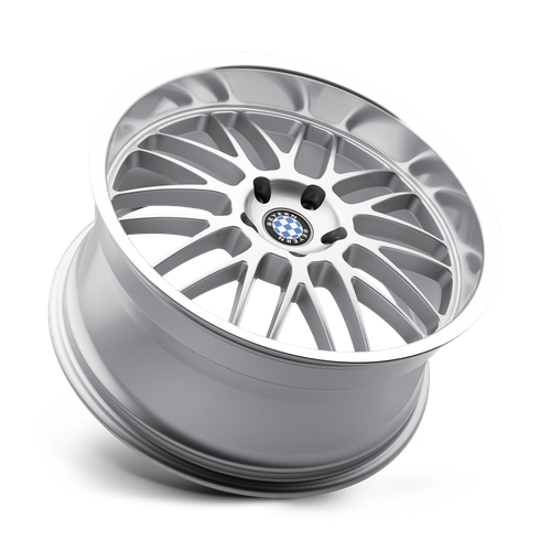 Beyern MESH 19X8.5 15 5X120/5X4.72 SILVER W/ MIRROR CUT LIP
