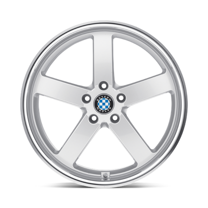 Beyern RAPP 18X8.5 15 5X120/5X4.72 SILVER W/ MIRROR CUT LIP