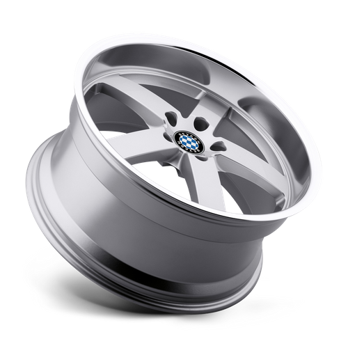 Beyern RAPP 18X8.5 15 5X120/5X4.72 SILVER W/ MIRROR CUT LIP