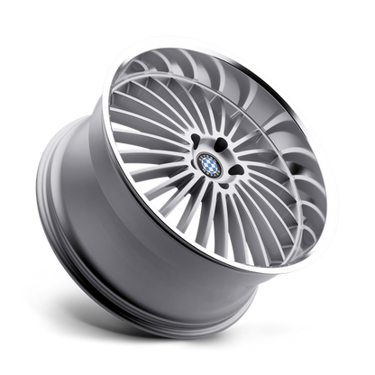 Beyern MULTI 17X8 15 5X120/5X4.72 SILVER W/ MIRROR CUT LIP