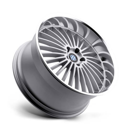 Beyern MULTI 20X8.5 20 5X120/5X4.72 SILVER W/ MIRROR CUT LIP